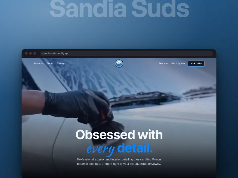 Sandia Suds website